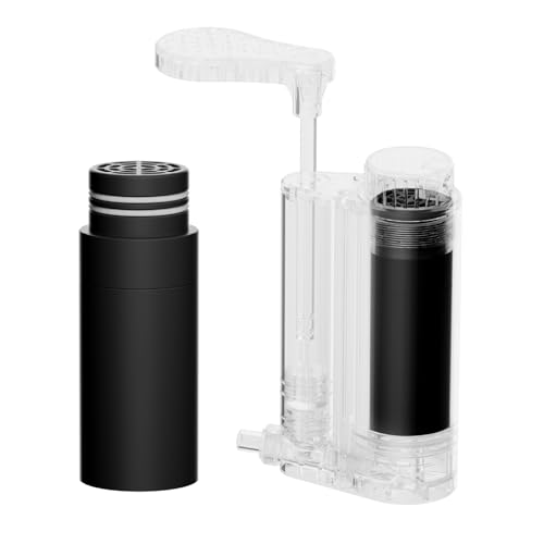 Joypur Cartucho de filtro de agua de repuesto para camping (verde militar/negro)