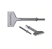 Air Hammer chisels 3” Wide Chisel Tile removal tool Thinset Remover Thinset Removal Tool for Impact Hammer Air Chisel 0.401”Shank Air Drill Air Tools and Accessories Floor scraper Air Tool Tile Chisel