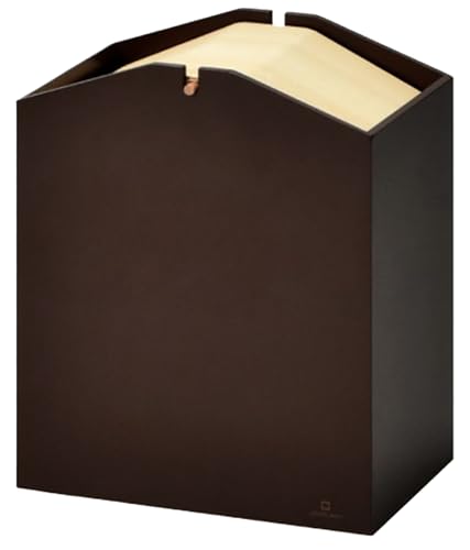 職人が仕上げた木製ゴミ箱「ARROWS S」ブラウン/おしゃれ インテリア ナチュラル ゴミ箱 木製 日本製 10L 袋が見えない シンプル ヤマト工芸