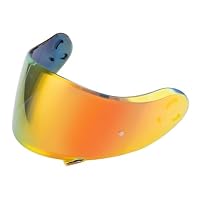 PSLER Helmvisier CNS-3 passend für Shoei Neotec 2 Helm, Tiefrot – Ansicht 5