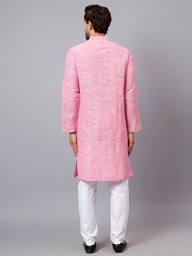 Image of LATEST CHIKAN Men's Cotton Regular Kurta