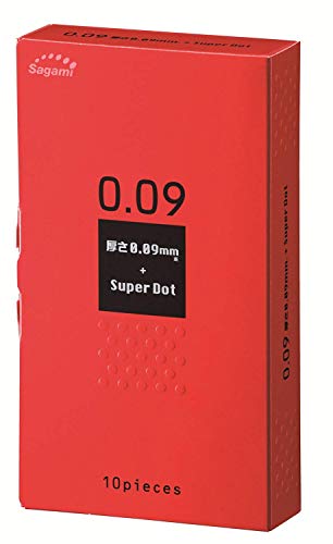 コンドーム セット サガミ 0.09 ドット 10個入り + オリジナルケース 付き 5枚目