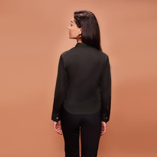 Image of Bombay High Women's Solid Slim Fit Shirt