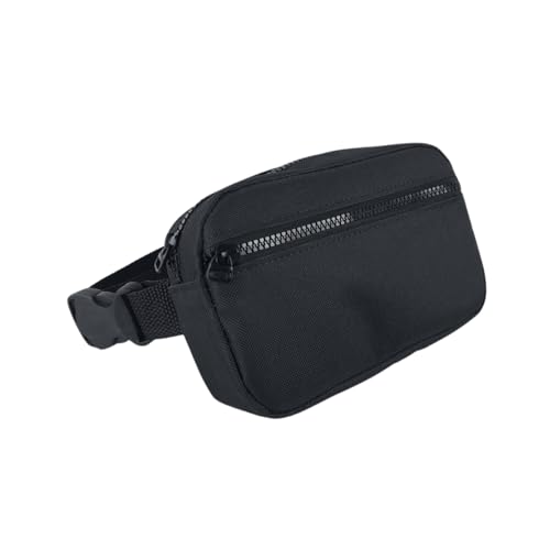 Pochete De Cintura Esportiva Necessaire Transversal Tiracolo Multiuso Unissex (Preto)