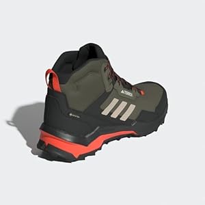 adidas Tênis de caminhada masculino Terrex Ax4 Mid Gore-tex