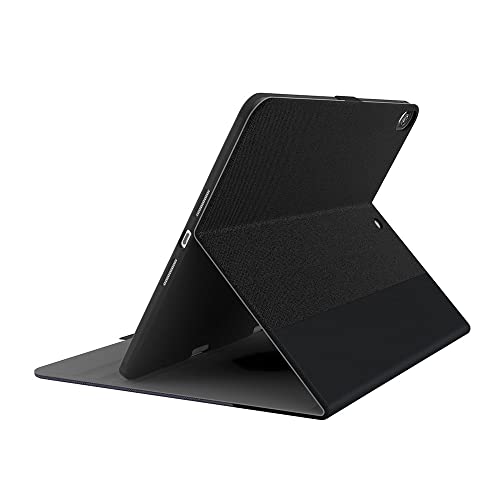 Funda iPad 10.2 Cygnett Tekview delgada antideslizante gris y negro