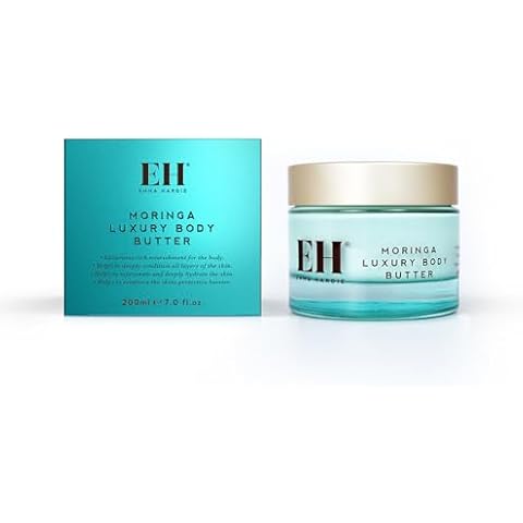 Emma Hardie 200ml Moringa Luxury Body Butter, Rich Nourishment for the Body that Helps To Reinforce The Skin's Protective Barrier, Rejuvenate and Deeply Hydrate, Vegan & Cruelty Free Cover