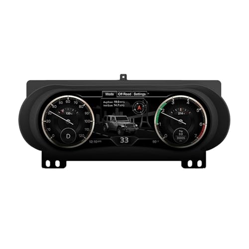 Panel de instrumentos digital para Jeep Wrangler 2018-2023 con velocímetro LCD de alta precisión