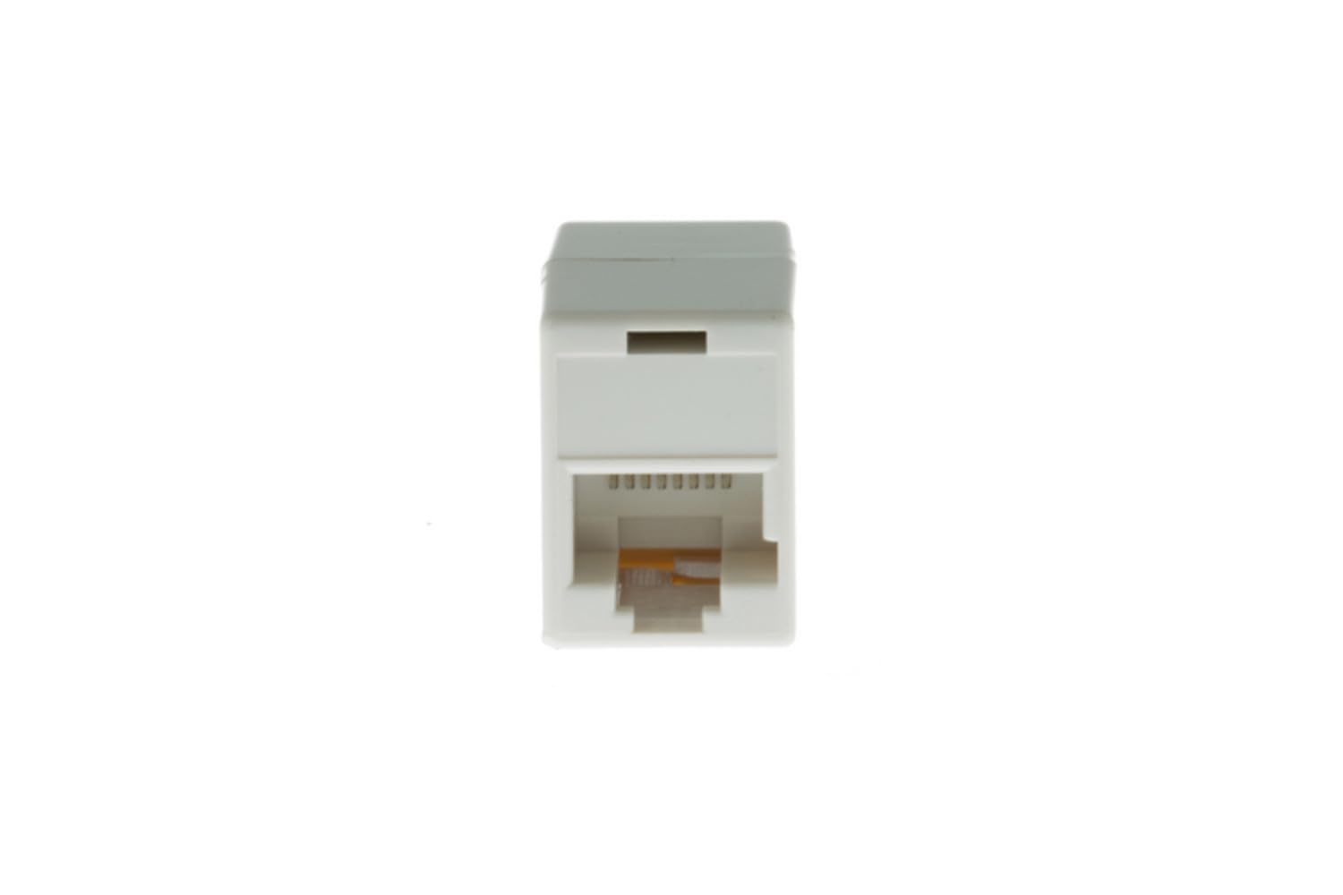 CablesAndKits RJ45 CAT5/5e Inline Coupler for Connecting Ethernet Cables, White, Extends The Length of Two Ethernet 10/100Base-T CAT5/5e Cables
