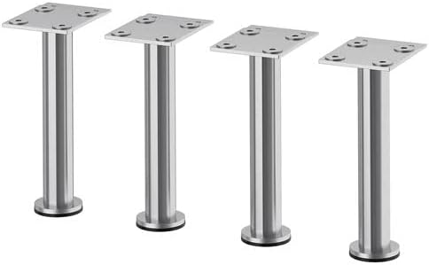 Ikea CAPITA - Leg, stainless steel / 4 pack / 4 pack - 16 cm