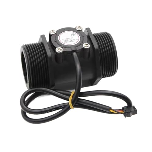 Capteur de débit d'eau à effet Hall YF-40 G1.5 en plastique de 5 à 150 L/min pour tuyauterie