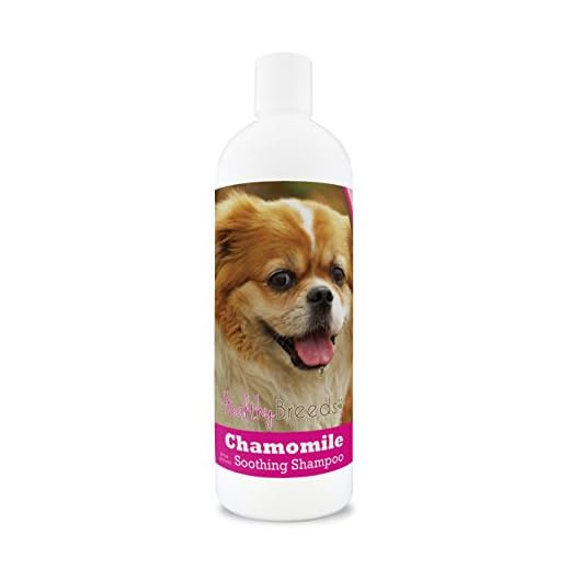 Healthy Breeds Tibetan Spaniel Chamomile Soothing Dog Shampoo 8 oz