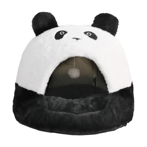 Lit pour chat panda pour réchauffer les nuits d'hiver de votre petit compagnon - 2
