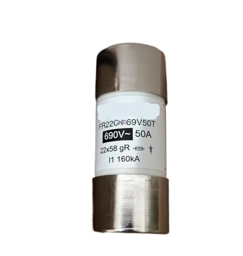 Fusible FR22GC69V50T cartouche 22x58 mm gG 50 ampères pour tableau électrique