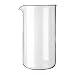 Produktbild Bodum transparent Glas Ersatz Kaffeemaschine, 8 Becher 1L (34oz) (4 Stück)