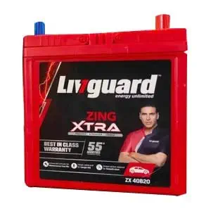 Generic EBH | LIVGUARD ZING XTRA ZX 40B20L/R | Battery Capacity: 35 Ah |