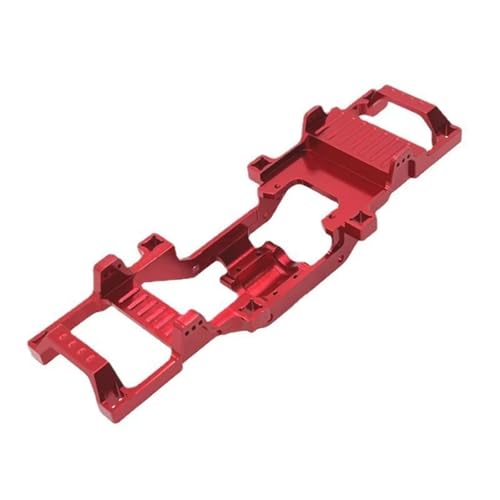 Châssis en métal FCX24 1/24 RC rouge anodisé pour modification durable