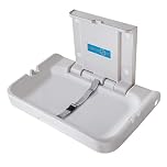 modunful Baby Changing Unit with Sign, Wall Mounted Foldable Diaper Changing Stations, Wall Mounted Fold Down Baby Diaper Changing Table for Commercial Restrooms
