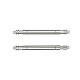 Ewatchparts 2 PC 20MM SPRING BAR PIN COMPATIBLE WITH ROLEX GMT MASTER II 126710, 126710BLNR JUBILEE BAND