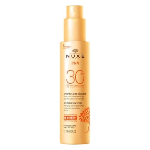 Nuxe Sun Spray Solar Delicioso Para Rostro Y Cuerpo Spf30 150 Ml