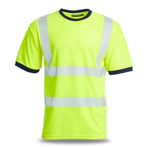 T-shirt de travail haute visibilité 6XL pour homme forte corpulence