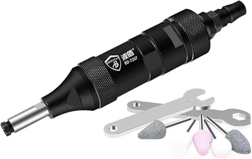 Pneumatic Die Grinder Machine Mill Engraving Polishing Tool Kit Air Compressor Grinding Tool 30000RPM 1/4 Inch Interface