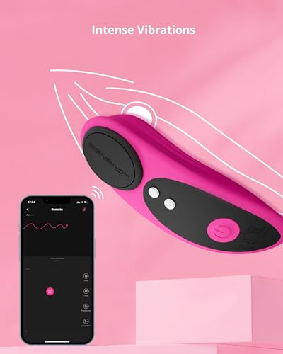Image of LOVENSE Ferri Wearable Magnetic Panty Vibrator for Women + LOVENSE Personal Lubricant Privacy Water-Based lube Non-Sticky Lubrication for Men, Women and Couples