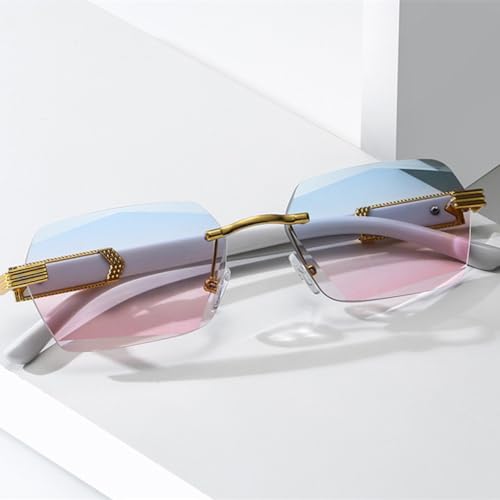 Lunettes de soleil carrées rétro légères pour soulager la fatigue - 2
