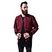 Produktbild Urban Classics Herren 2-Tone Bomber Jacket Bomberjacke, Mehrfarbig (Burgundy/Black 619), 4XL