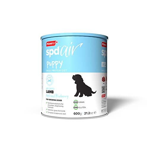 Prime100 SPD Air Gently Air-Dried Lamb Apple & Blueberry Puppy Dry Dog Food 600G