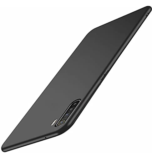 Image of Mobile Back Cover Case for Oppo F15 (Silicone Case|CameraProtection|Black SC1510)