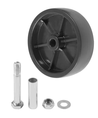 UNLRAE Trailer Jack Wheel Car Accessories 1200LB 6 Inch Trailer Tongue Wheel Nylon Hitch Wheels Automotive Replacement Suitable for Most Cars Motorcycles Boat Trailers and Camping Trailers