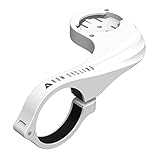 KOM Cycling White Garmin Bike Mount from Garmin Edge Mount Designed for Garmin Edge 520 and other Garmin Models