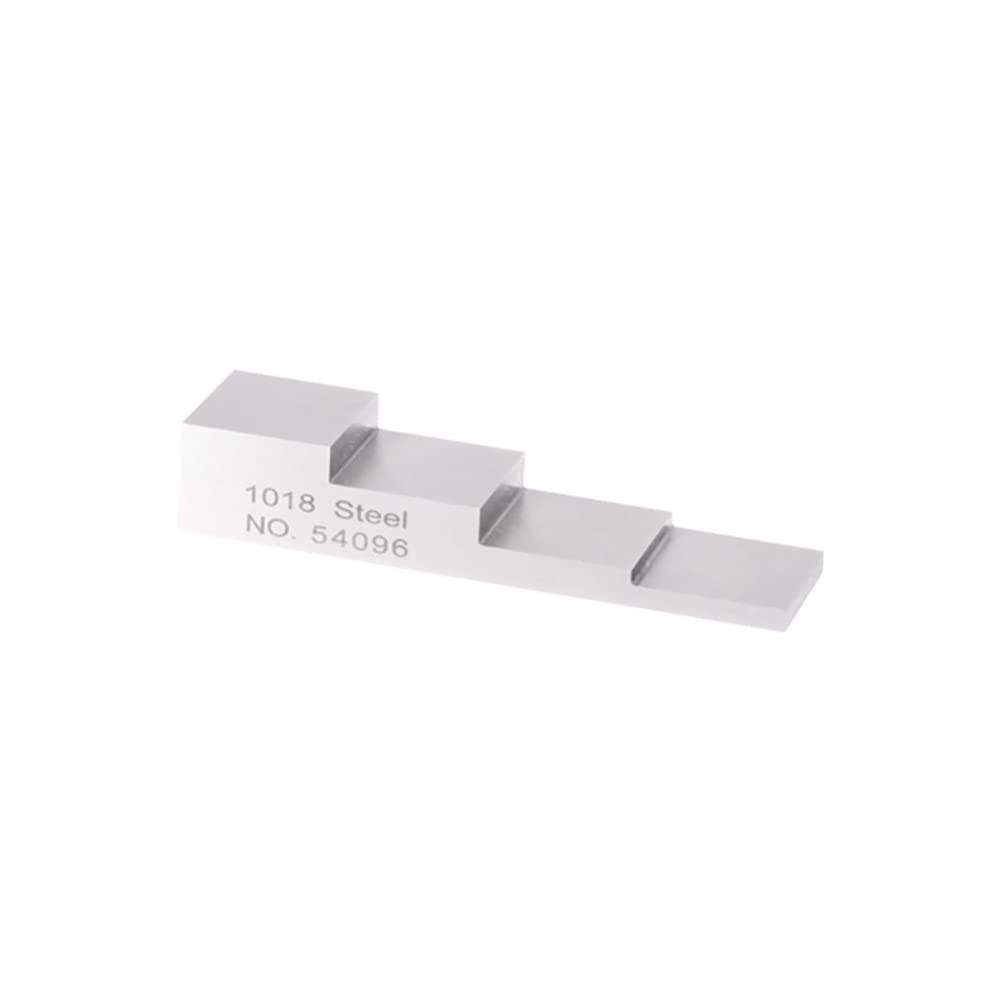 YUSHI 4 Step Calibration Block (0.25'' 0.50'' 0.75'' 1.0'', 1018 Steel)