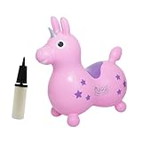 【RODY正規品】 ロディ マジカル ユニコーン （ライトピンク） バランスボールトイ 体幹 出産祝い 誕生日 プレゼント ギフト イタリア製 ポンプ付 2歳 3歳 RODY 乗用玩具