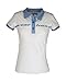 VARLION Polo Original pour Femme Blanc