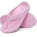 shevalues Orthopedic Sandals for Women Arch Support Recovery Flip Flops Pillow Soft Summer Beach Shoes, Pink 36 (5-5.5 Women/3.5-4 Men)
