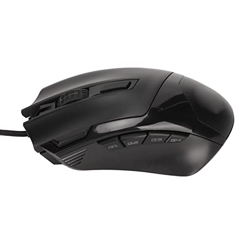 Denash Hochleistungsverdrahtete Gaming -Maus -RGB 6 DPI Werte Schwarz für Desktop Computer Laptop Denash Hochleistungsverdrahtete Gaming -Maus -RGB 6 DPI Werte Schwarz für Desktop Computer Laptop