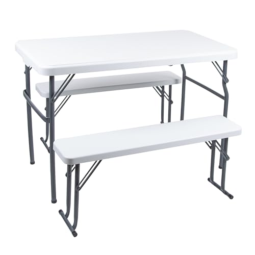 Stansport 616-100 Mesa de Camping Resistente con Bancos miniatura 4