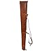Real Leather Gun Slip for Shotgun Rifle Carry Case Bag with Handle Carlisle Tan