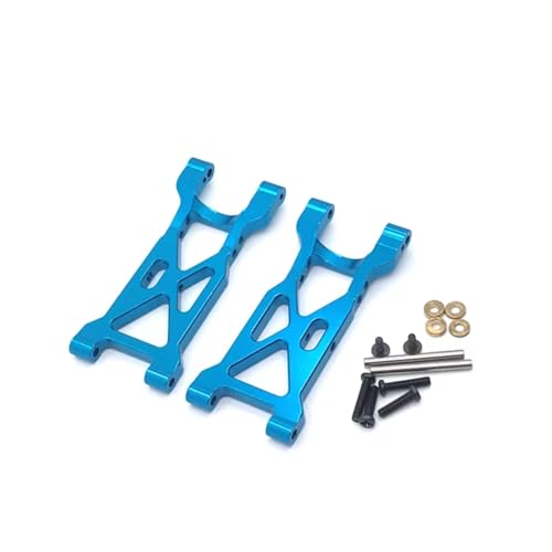Pièces métal WLtoys 104001 104002 1/10 upgrade bras oscillant bleu