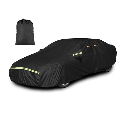 Image of Car Cover Waterproof All Weather Custom Fit for Toyota Camry 1990-2026, 420D Oxford Full Outdoor Automtive Heavy Duty Covers Windproof Snowproof Dustproof UV Hail Protection Accessories