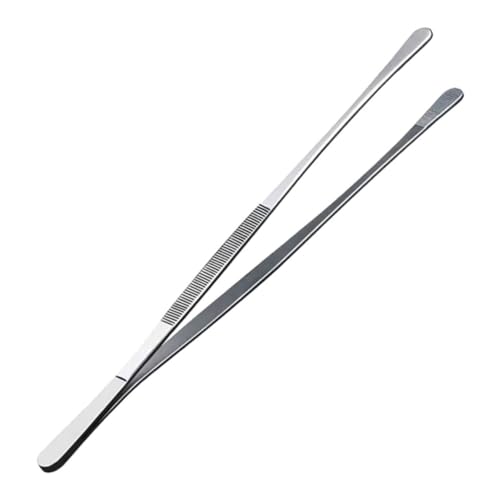 FUTUREORYY Pinze in per Barbecue Pinzette Multifunzionali Ergonomiche per Servire e Pane Facili da e Resistenti per in Braciere