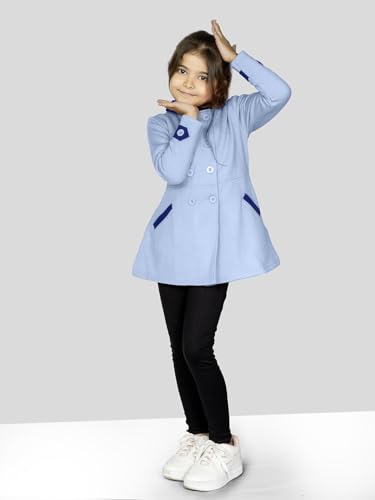 Image of Naughty Ninos Girl's Polyester Standard Pea Coat