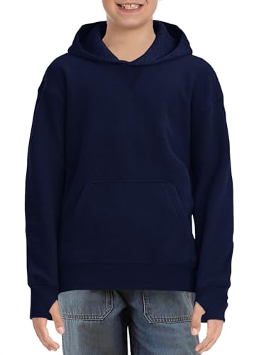 Sweat à capuche en polaire garçon Haloumoning aux finitions soignées et durables