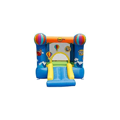 HAPPYHOP - Happy Hop 9070N. Castillo Hinchable: Hot Air Balloon Slide and Hoop Bouncer Cover