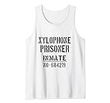 Disfraz de Xilófono/prisionero para Halloween Camiseta sin Mangas