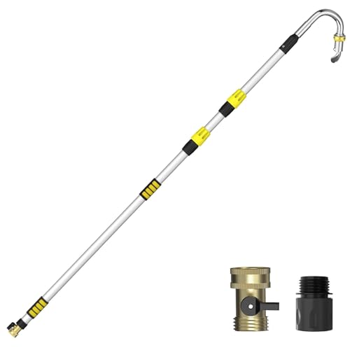 LAANPOLE Gutter Cleaning Tools from The Ground, 24FT Reach Rain