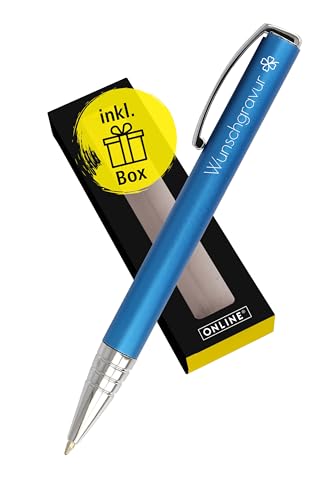 Personalisiertes Kugelschreiber-Set – Gravierter Metall-Kugelschreiber „Ritter“ Mit Name Lukas Inkl. Metall-Geschenkdose.