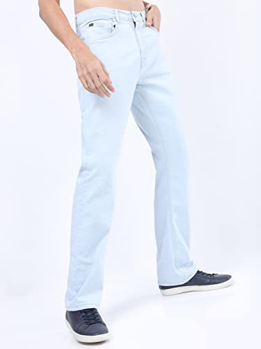 Image of KETCH Mens Boot Cut Light Blue Jeans